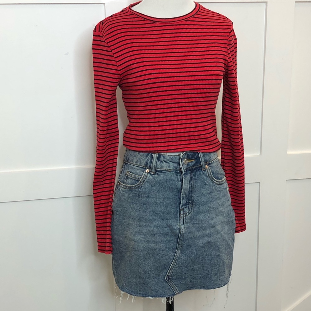 Denim mini